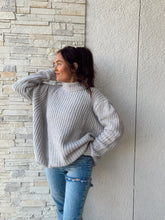 Load image into Gallery viewer, Gray Knit Pullover
