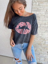 Load image into Gallery viewer, Speak Only With Love Graphic Tee
