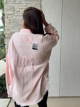 Load image into Gallery viewer, Distressed Pink Jacket
